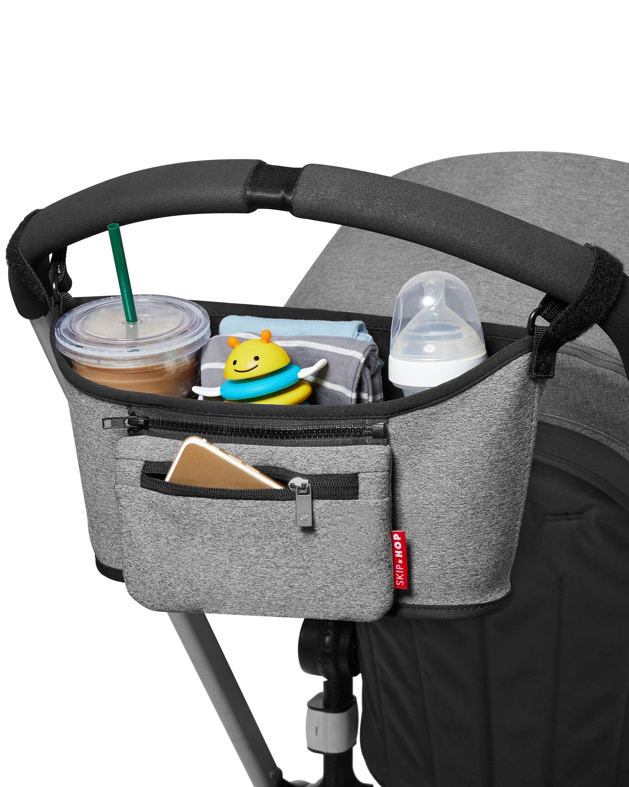 Foto 8 pulgar | Organizador Para Cochecitos Skip Hop Grab & Go, Color Gris Jaspeado - Venta Internacional.