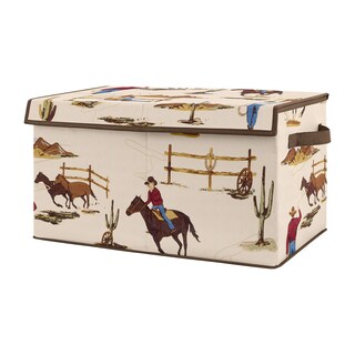 Foto 1 | Caja De Almacenamiento De Tela Para Juguetes Sweet Jojo Cowboy Wild West - Venta Internacional.
