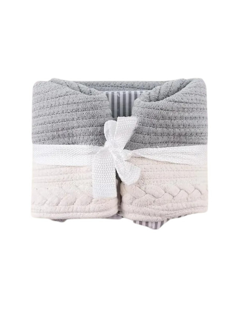 Foto 2 | Baby Diaper Caddy Organizer White / Gray