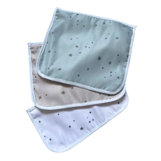 Foto 2 | Set 3 Bolsas Organizadoras Tiyibela Estrellas Plástico Transparente