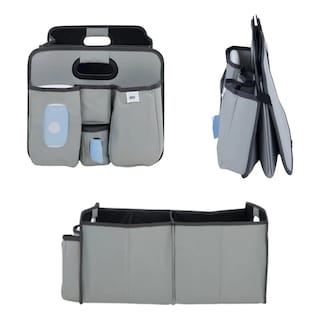 Foto 3 | Organizador De Pañales Portátil Almacenamiento Para Coche Eo Safe Imports Esi-21073 Gris