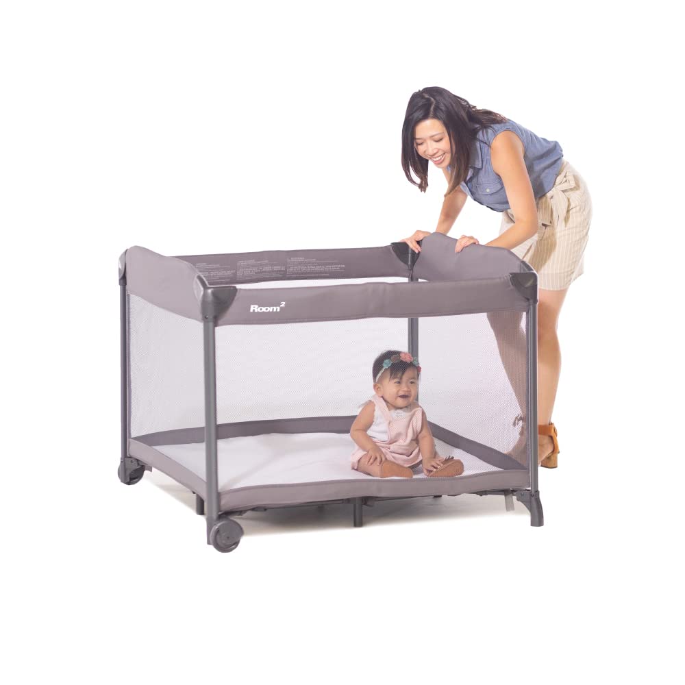 Foto 2 pulgar | Parque Portátil Joovy Room² Para Bebés Con Espacio De 10 Pies Cuadrados - Venta Internacional.