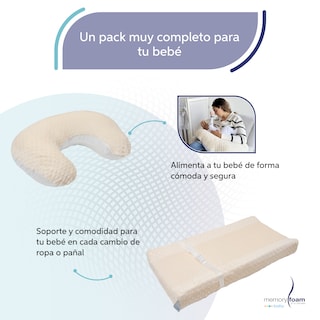 Foto 3 | Pack De Bebé Con Nido + Almohada De Lactancia + Cambiado Beige