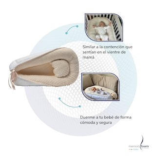 Foto 4 | Pack De Bebé Con Nido + Almohada De Lactancia + Cambiado Beige