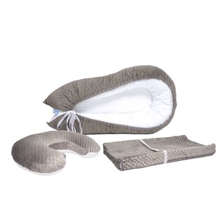 Foto 1 | Pack De Bebé Con Nido + Almohada De Lactancia + Cambiado Gris
