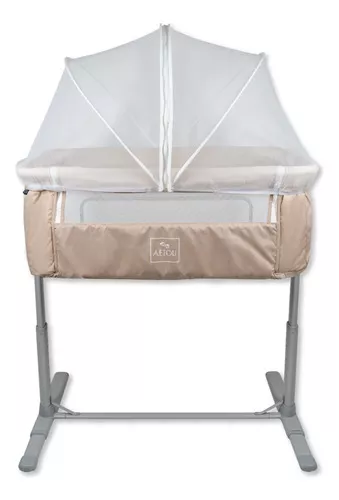 Foto 1 | Cuna Colecho para Bebé AEIOU Swiss Lux Moisés Beige