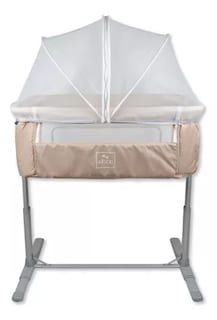 Foto 1 | Cuna Colecho para Bebé AEIOU Swiss Lux Moisés Beige