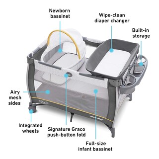 Foto 6 | Capazo Graco Pack 'n Play Care Suite™ Wells - Venta Internacional.