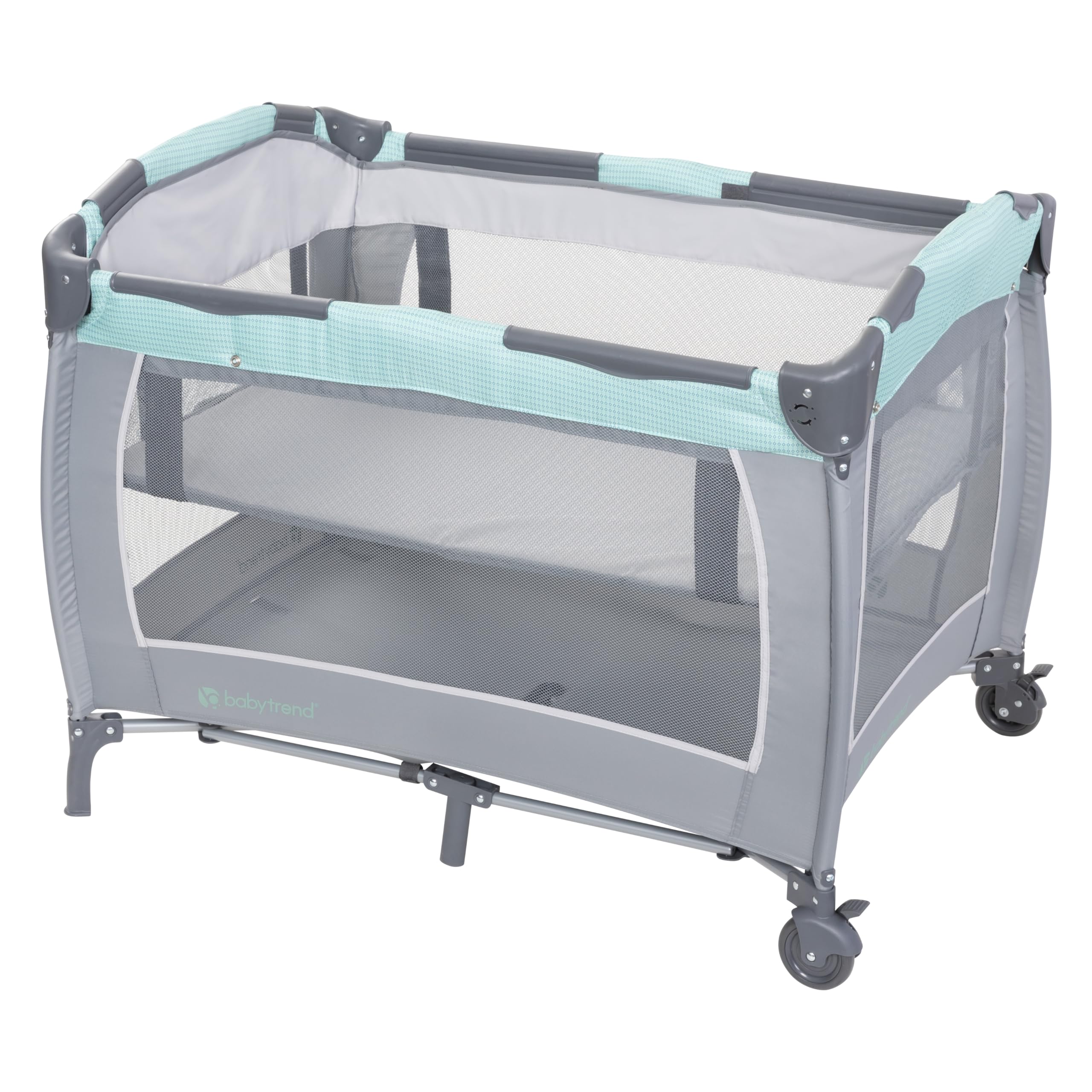 Foto 4 pulgar | Baby Trend Lil' Snooze Deluxe Iii Cozy Mint Con Capazo - Venta Internacional.