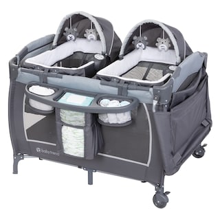 Foto 1 | Baby Trend Lil' Snooze Deluxe Iii Para Gemelos Cozy Grey - Venta Internacional.
