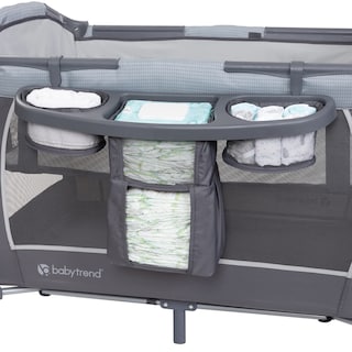 Foto 3 | Baby Trend Lil' Snooze Deluxe Iii Para Gemelos Cozy Grey - Venta Internacional.