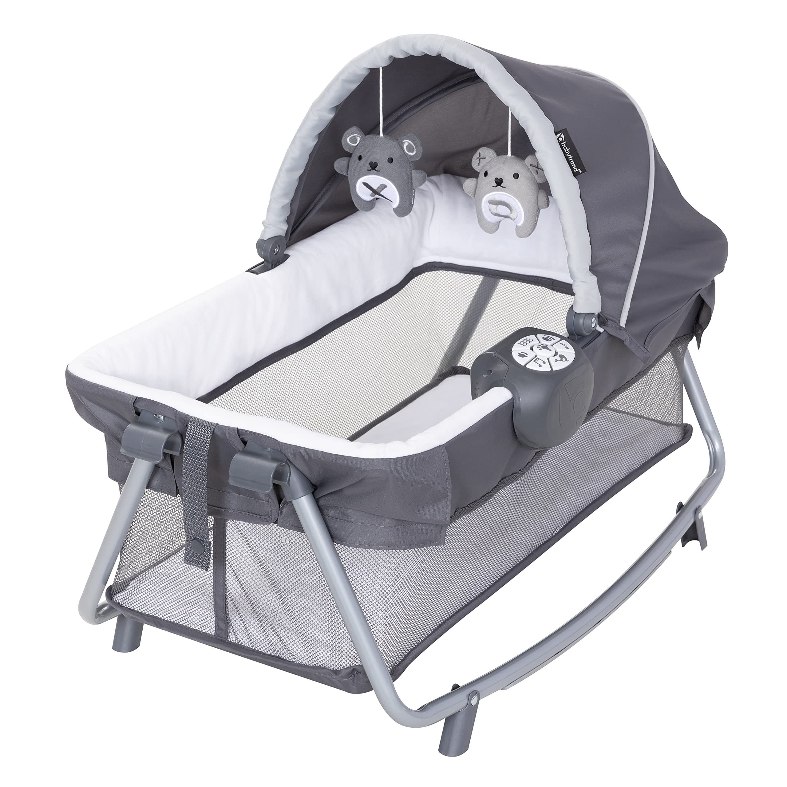 Foto 7 pulgar | Baby Trend Lil' Snooze Deluxe Iii Para Gemelos Cozy Grey - Venta Internacional.