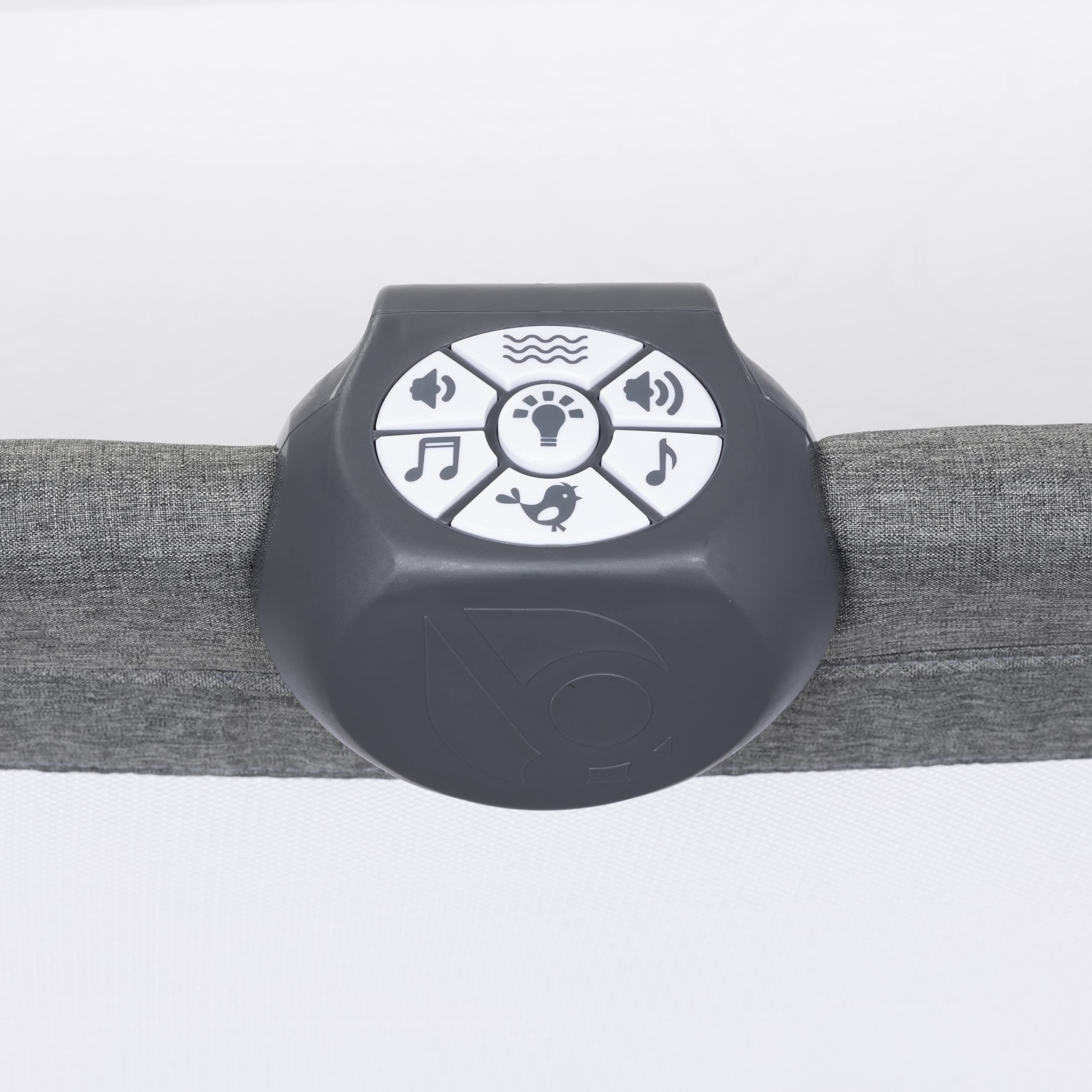 Foto 6 pulgar | Capazo Baby Trend Lil Snooze, Tamaño Grande, Relajante, Gris, Con Toldo - Venta Internacional.