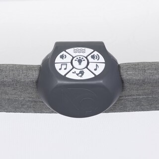 Foto 5 | Capazo Baby Trend Lil Snooze, Tamaño Grande, Relajante, Gris, Con Toldo - Venta Internacional.