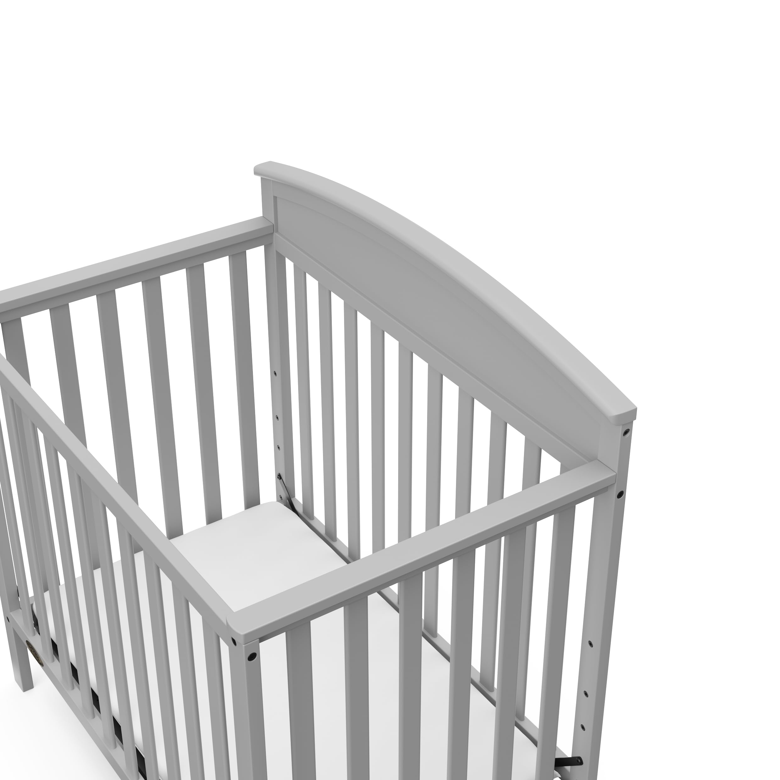 Foto 4 pulgar | Minicuna Convertible Graco Benton Con Colchón Extra Gris - Venta Internacional.