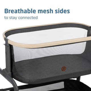 Foto 3 | Cesta Para Bebé Maxi-cosi Iora, Mesita De Noche, Color Grafito Clásico - Venta Internacional.