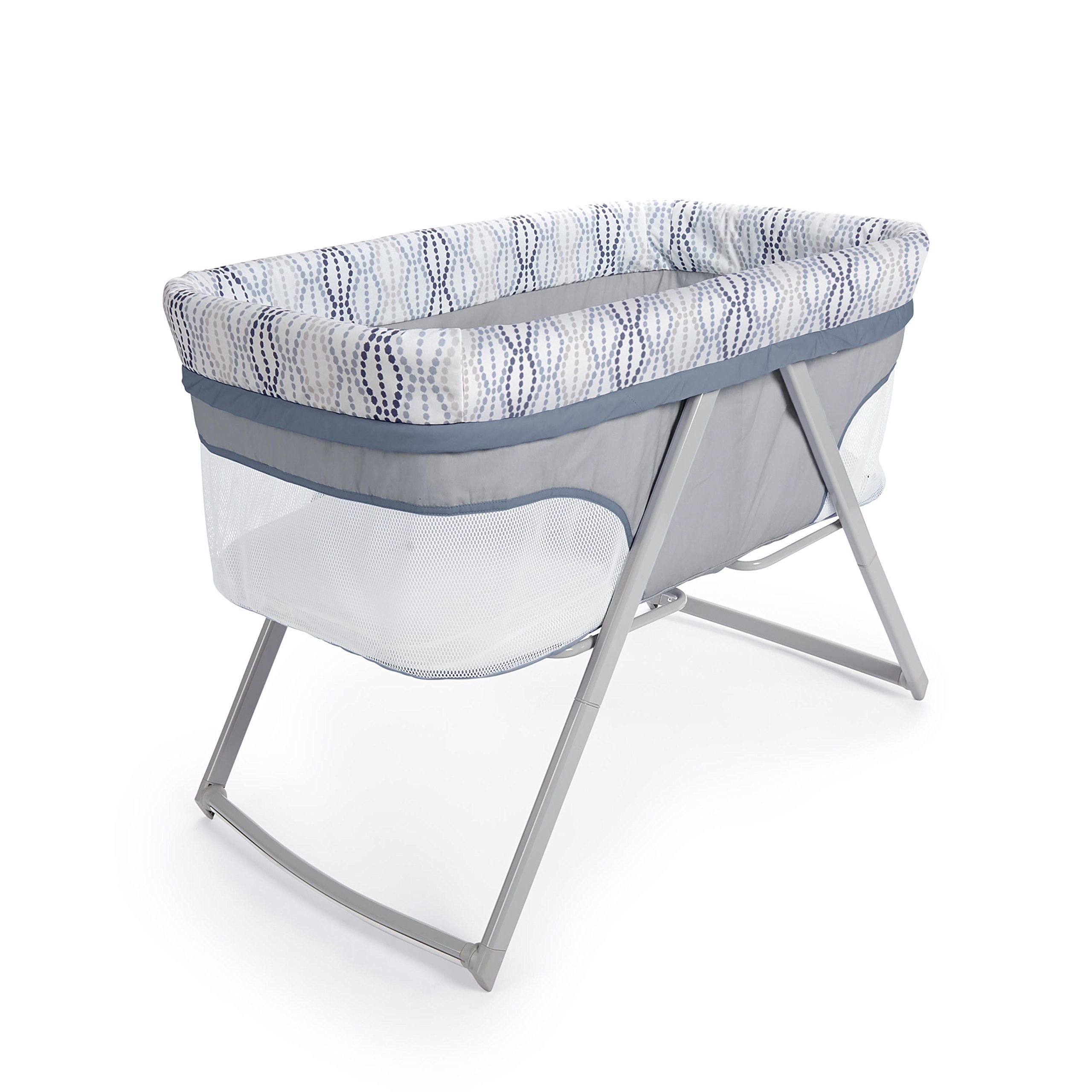 Foto 2 pulgar | Cesta Mecedora Ingenuity Plegable Fletcher Con Colchón - Venta Internacional.