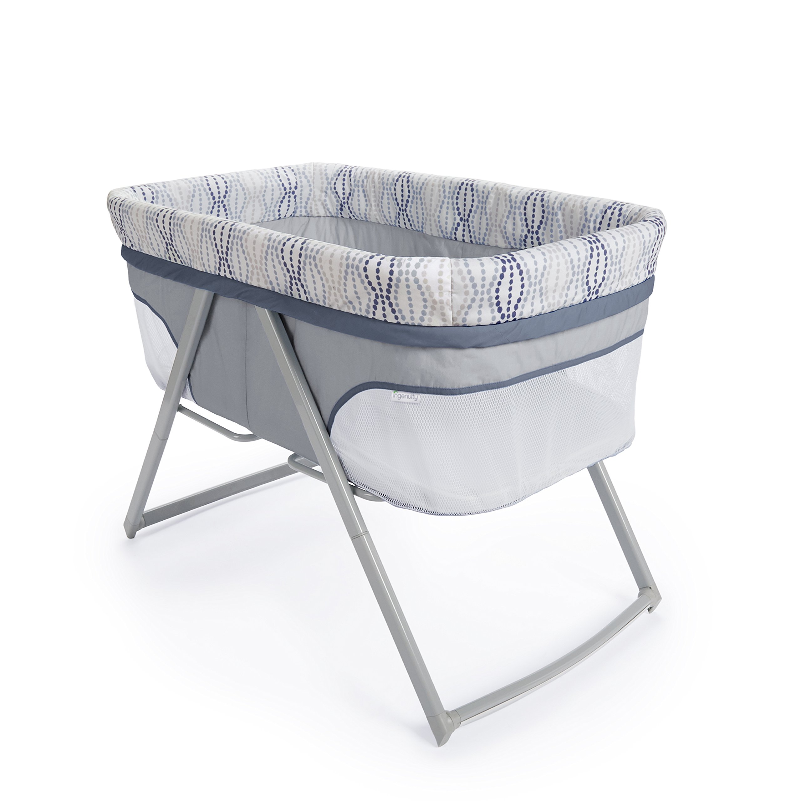 Foto 4 pulgar | Cesta Mecedora Ingenuity Plegable Fletcher Con Colchón - Venta Internacional.