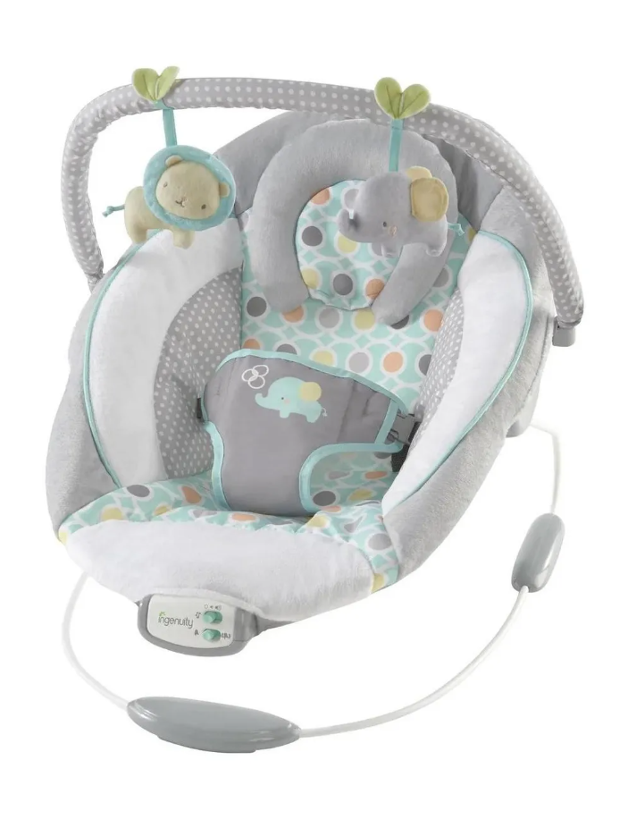 Foto 2 pulgar | Asiento Infantil Con Vibraciones, Barra De Juguete Y Sonidos, 0-6 Meses Hasta 20 Libras