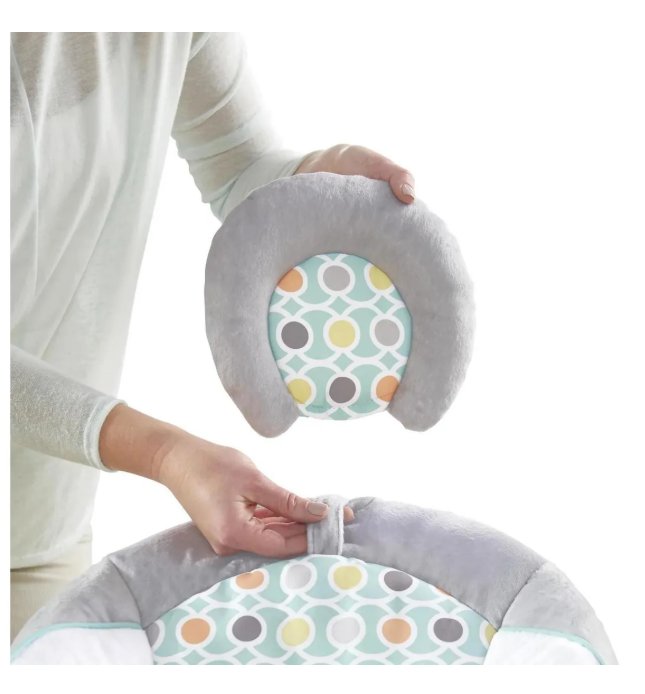 Foto 3 pulgar | Asiento Infantil Con Vibraciones, Barra De Juguete Y Sonidos, 0-6 Meses Hasta 20 Libras