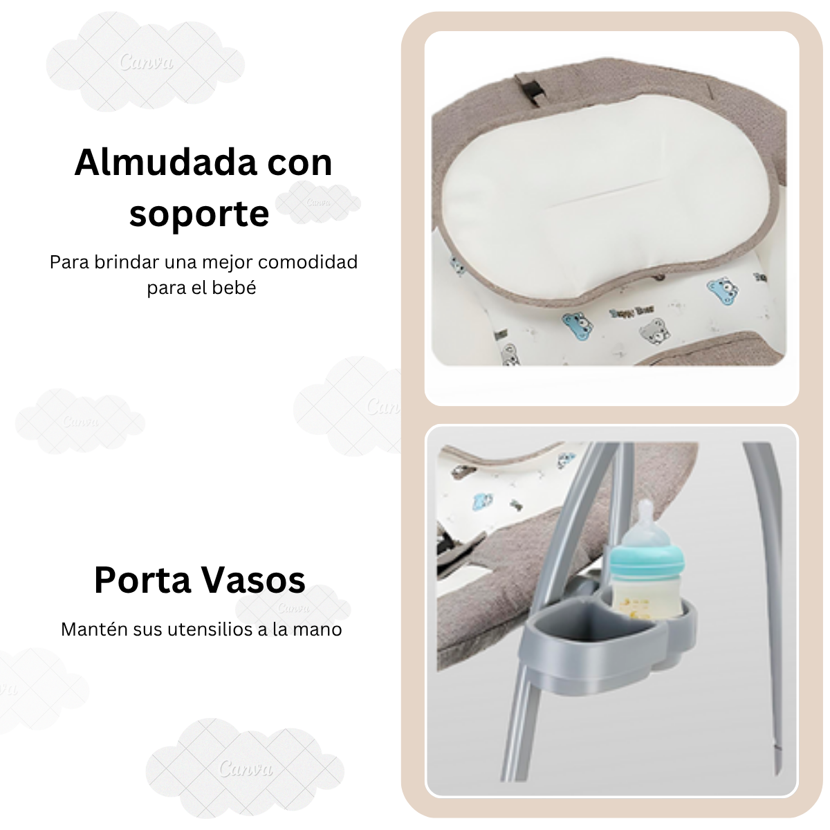 Foto 5 pulgar | Mecedora Eléctrica Para Bebés Multifuncional Komfort