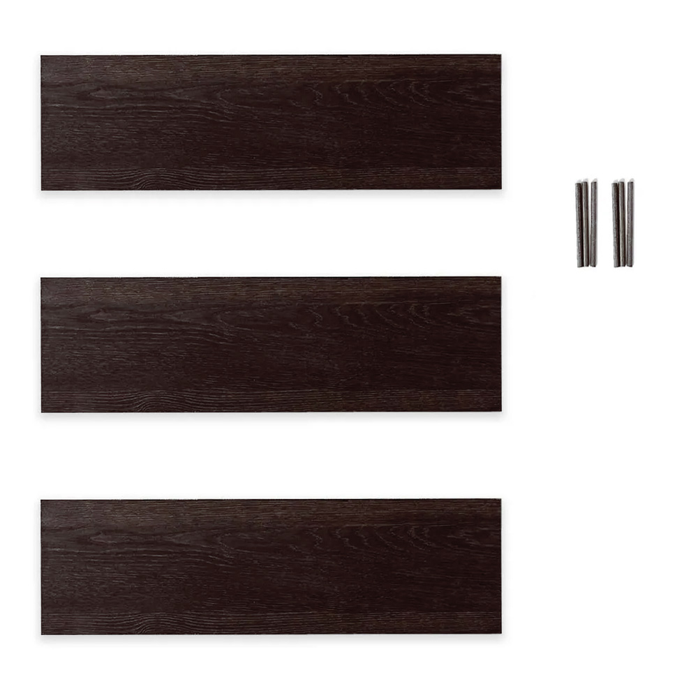 Foto 1 | 3 Repisas Flotantes Black Mamut color Negro