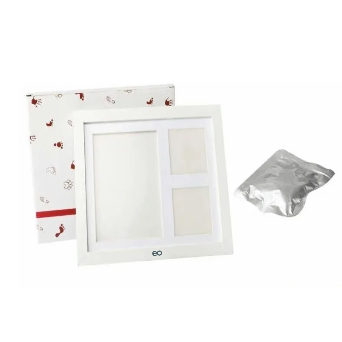 Foto 1 | Kit De Marco Huella Del Bebé Barro Memoria Para Niños Foto Eo Safe Importsesi-21071