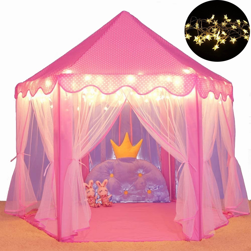 Casa de Campaña Funbu para Niños con Luces Castillo