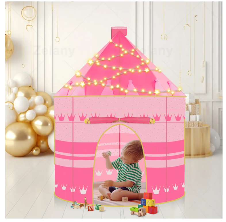 Foto 2 | Tienda para Juego Plegable Portátil Rosa