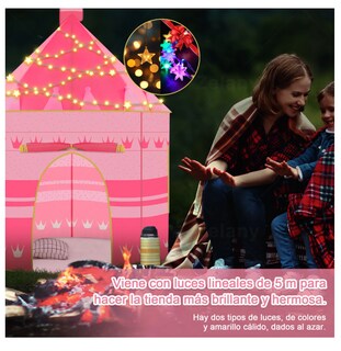 Foto 5 | Tienda para Juego Plegable Portátil Rosa