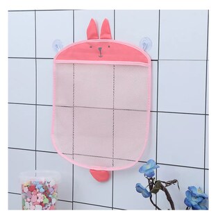 Foto 3 | Organizador De Juguetes Baño Gran Capacidad Rosa