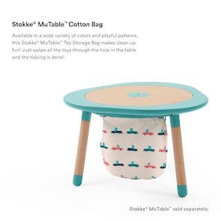 Foto 3 | Bolsa De Almacenamiento De Juguetes Stokke Mutable De Algodón Cars - Venta Internacional.