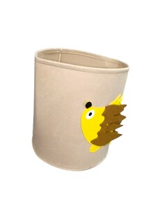 Foto 2 | Cesto Organizador De Ropa, Pañales O Juguetes Baby Room, Diseño Circular Puerco Espín, Beige/amarillo.