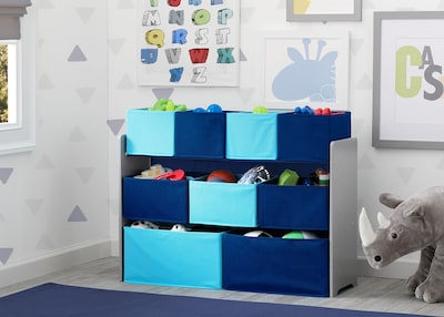 Foto 2 | Organizador De Juguetes Delta Children Deluxe Multi-bin Greenguard - Venta Internacional.