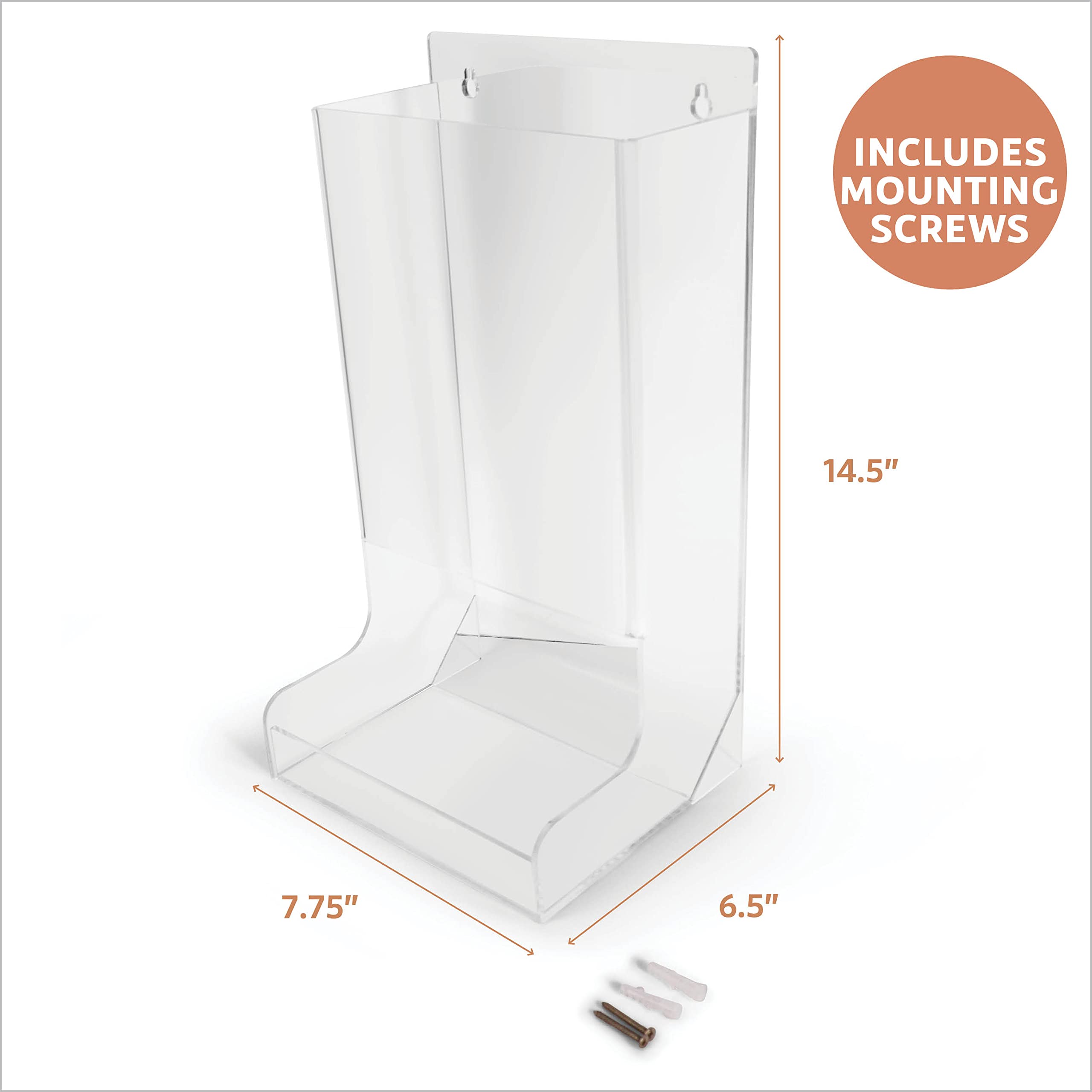 Foto 5 pulgar | Dispensador De Juguetes De Pared Upper Midland Products, Acrílico (paquete De 2) - Venta Internacional.