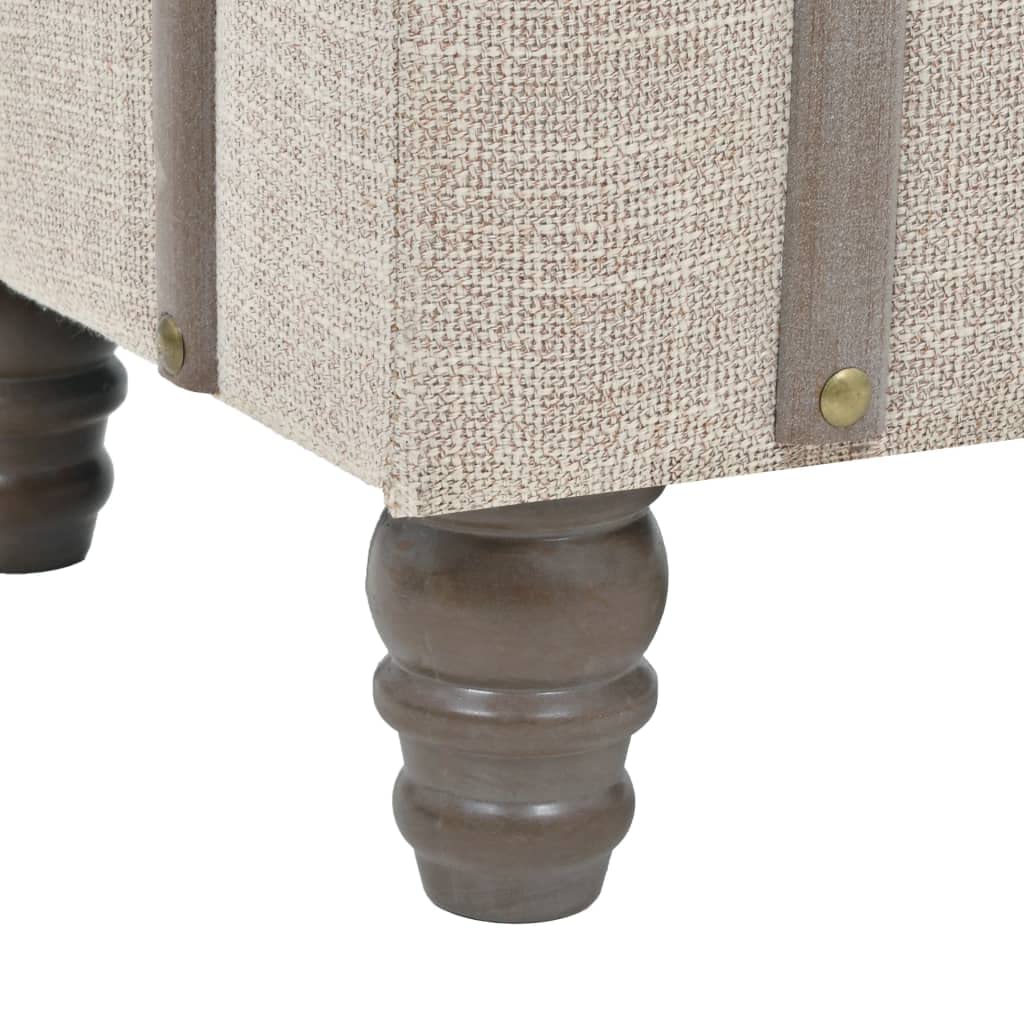 Foto 8 pulgar | Banco De Almacenamiento Vidaxl  Baúl De Entrada Retro  Color Crema  Madera De Pino - Venta Internacional.