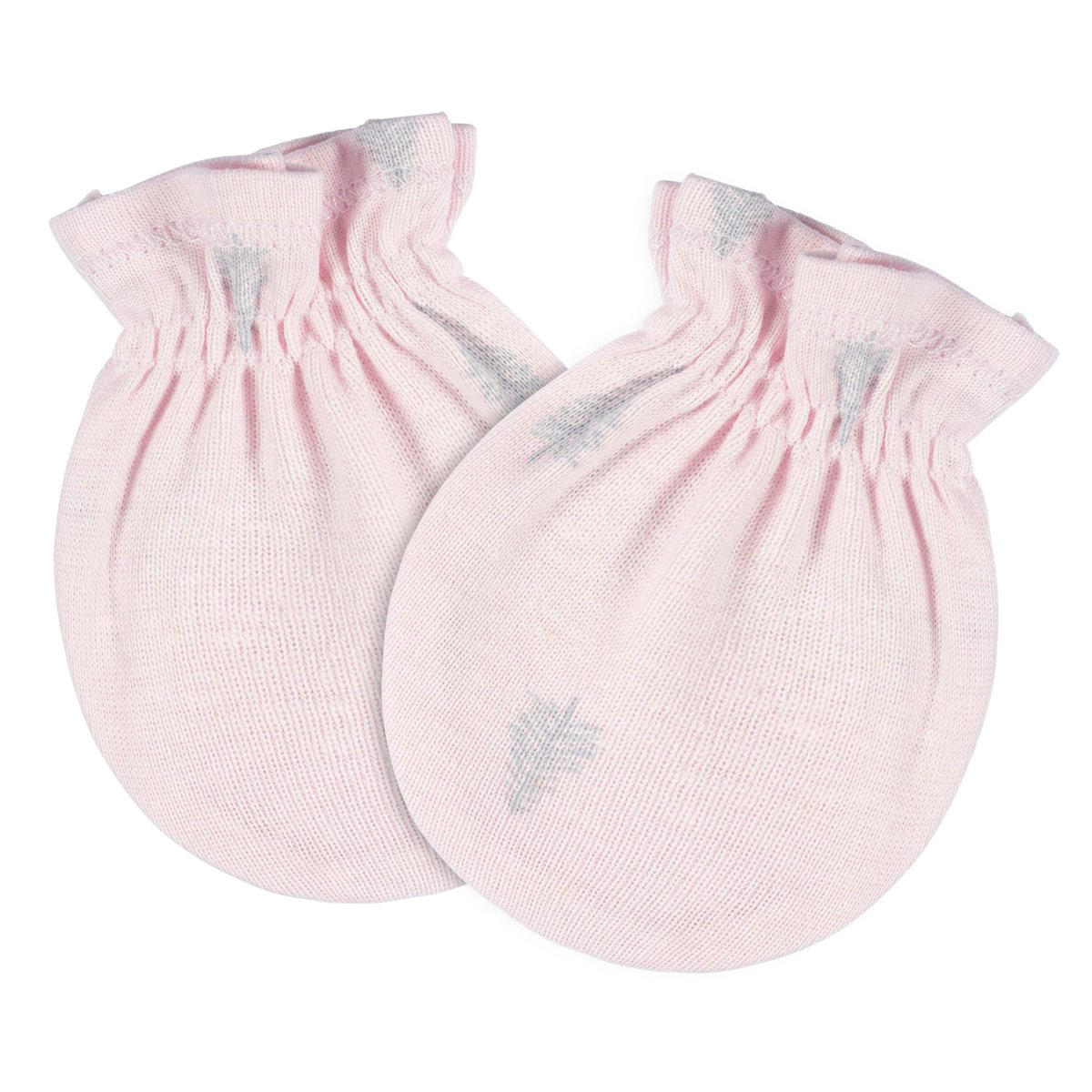 Foto 4 pulgar | Mitones Gerber Essentials Bebé Rosa 4 Pzs Antirrasguños 0-3m