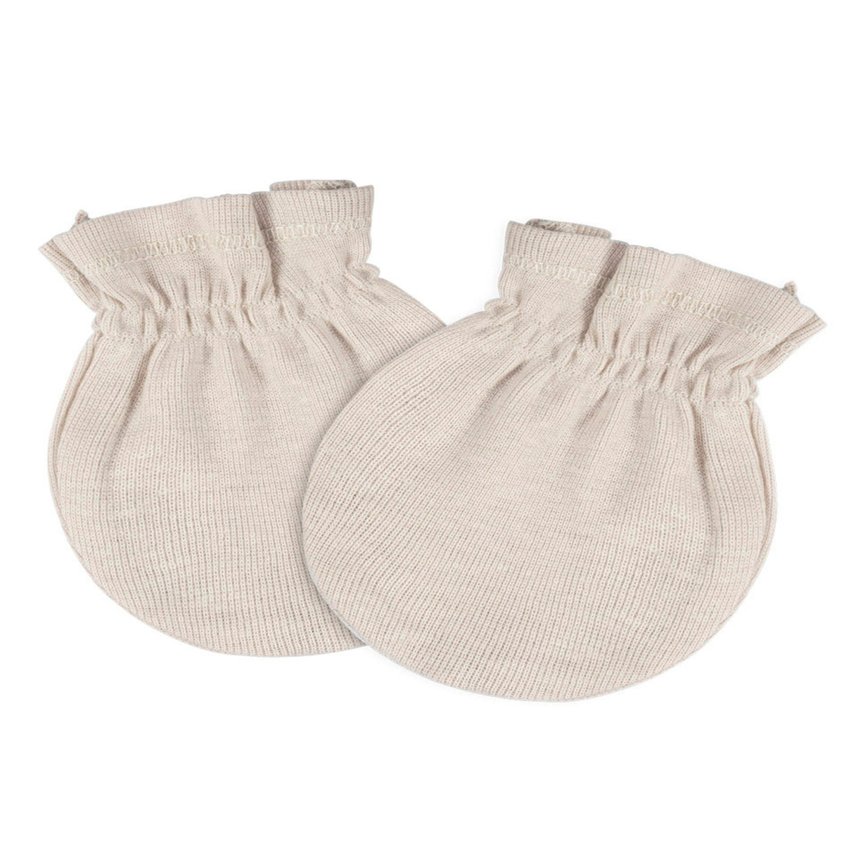 Foto 6 pulgar | Mitones Gerber Essentials Bebé Blanco Gris Antirrasguños
