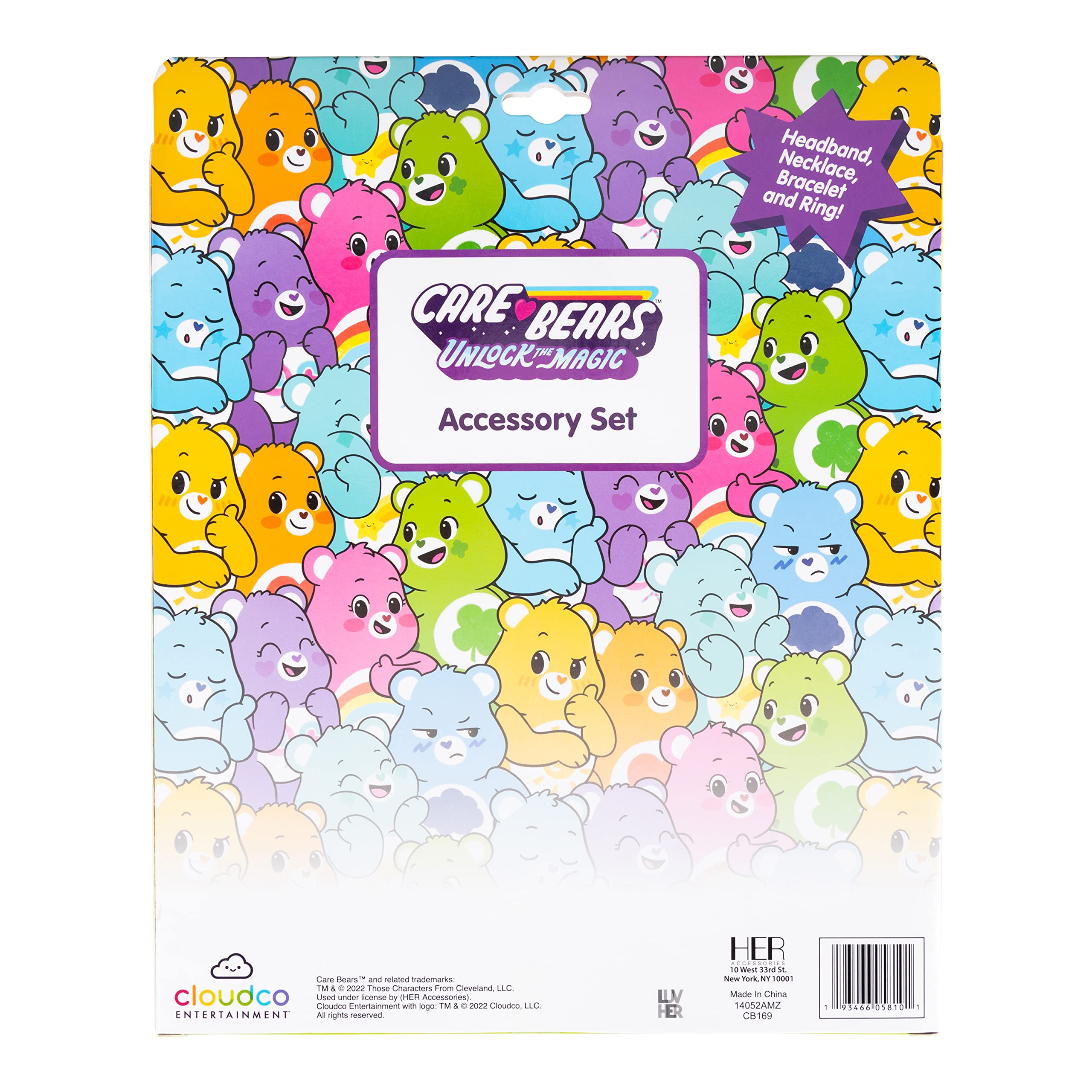 Foto 8 pulgar | Set de Diademas y Joyas para Niñas Care Bears Luv Her - Venta Internacional