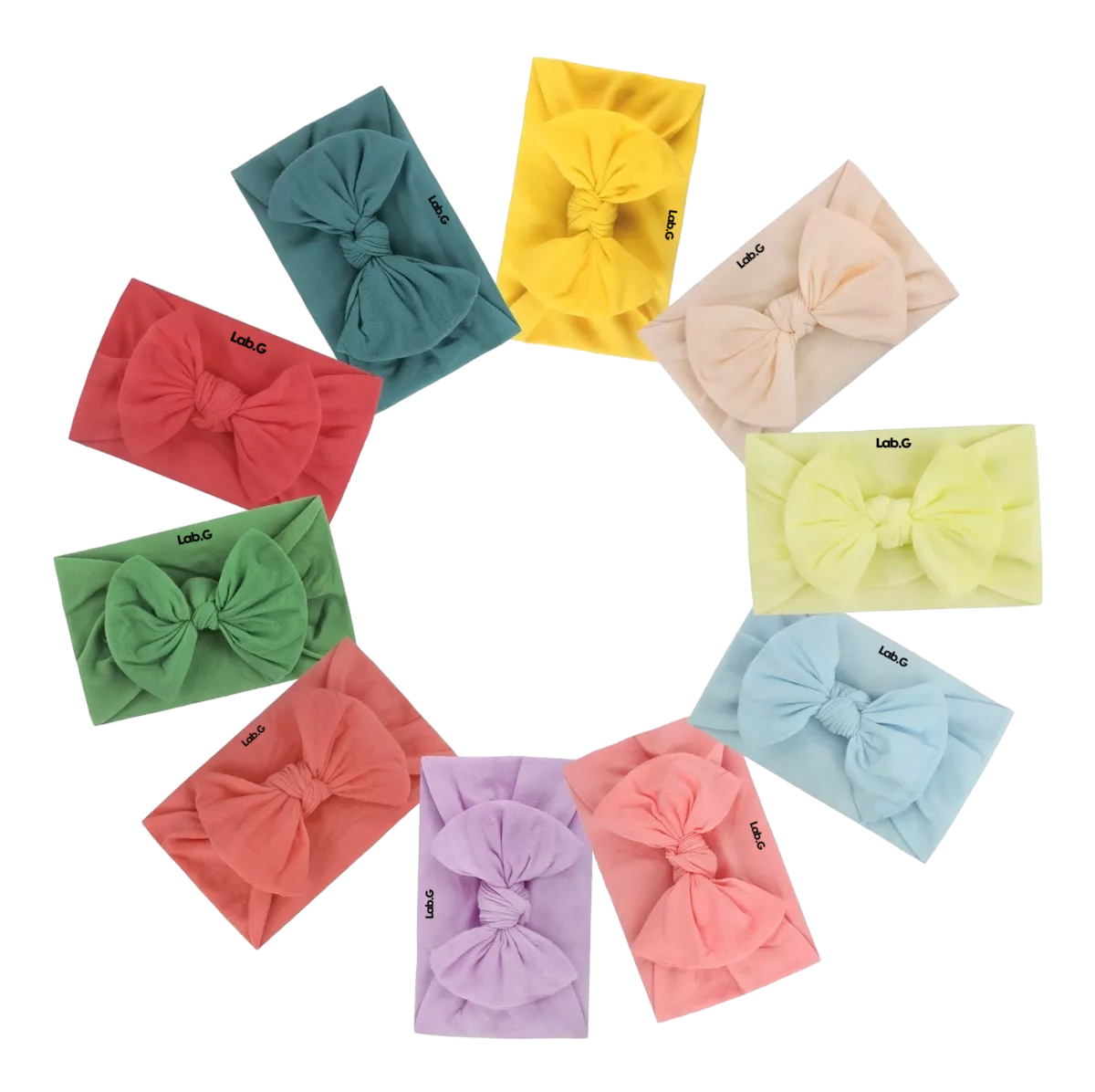 Tiaras para Bebé Niña Lab.G 10 Piezas Multicolor