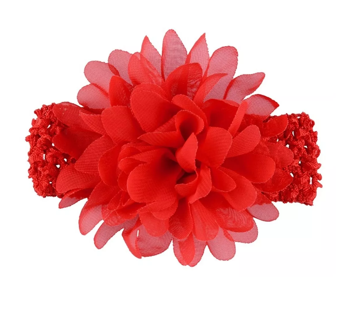 Foto 4 | Diadema Elástica Con Flores De Encaje Para Niñas, 18 Colores