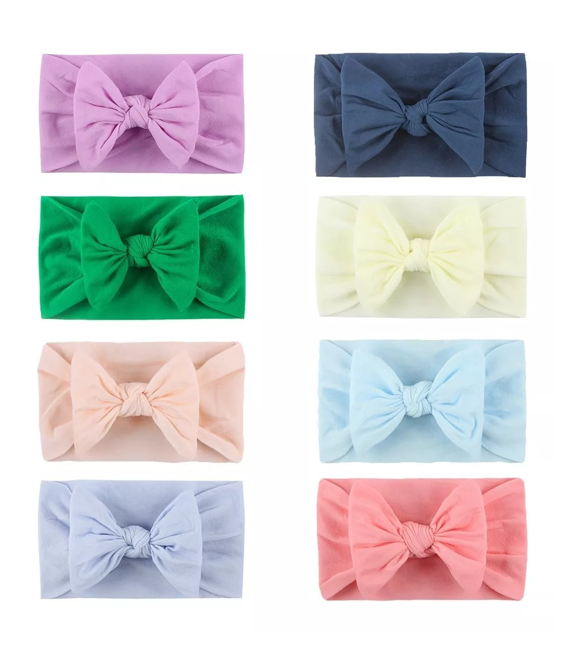 Foto 5 | Diademas De Lazo De Nailón Para Bebé Bandas 16 Piezas, Multicolor