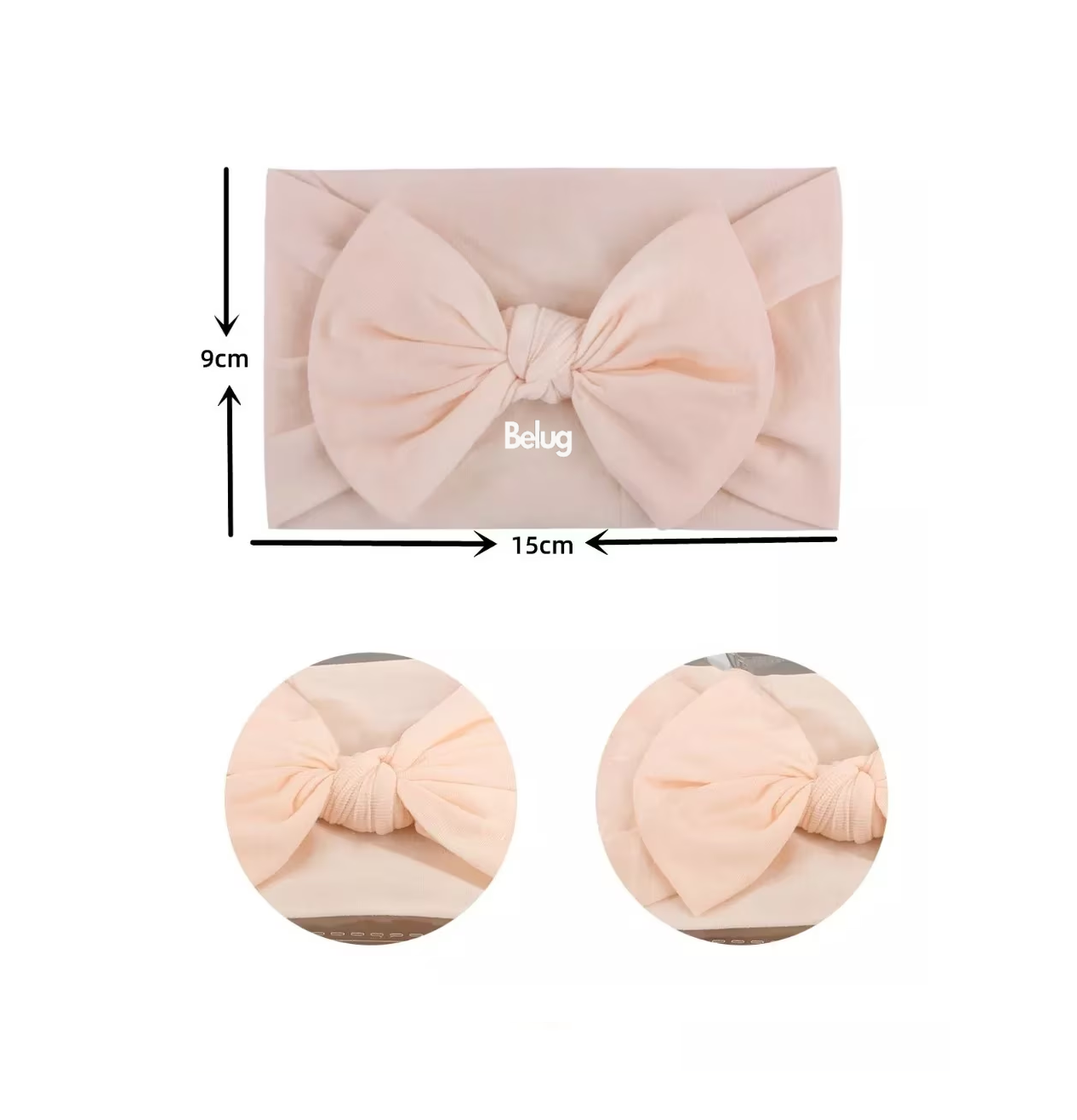 Foto 4 pulgar | Tiaras Para Niñas Bebes Turbante Headwrap Belug, 10 Piezas Multicolor