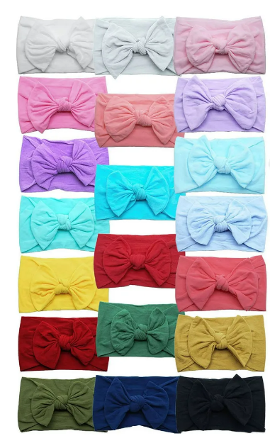 Foto 1 | Diademas Xtellar Bebé Suave Elástico Multicolor 20 Piezas