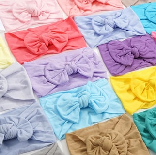 Foto 4 | Diademas Xtellar Bebé Suave Elástico Multicolor 20 Piezas