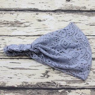 Foto 1 | Diadema Huoguo Turbante De Encaje Ancho Y Elástico A La Moda Para Niña - Venta Internacional.