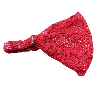 Foto 1 | Diadema Huoguo Turbante De Encaje Ancho Y Elástico A La Moda Para Niña - Venta Internacional.