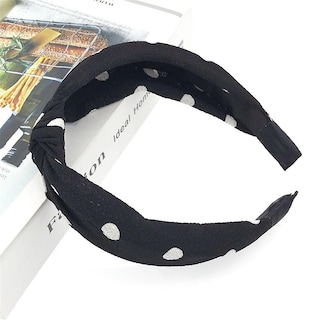 Foto 2 | Diadema Huoguo Vintage Girl Lady Con Nudo Tartán Cicatriz Retro - Venta Internacional.