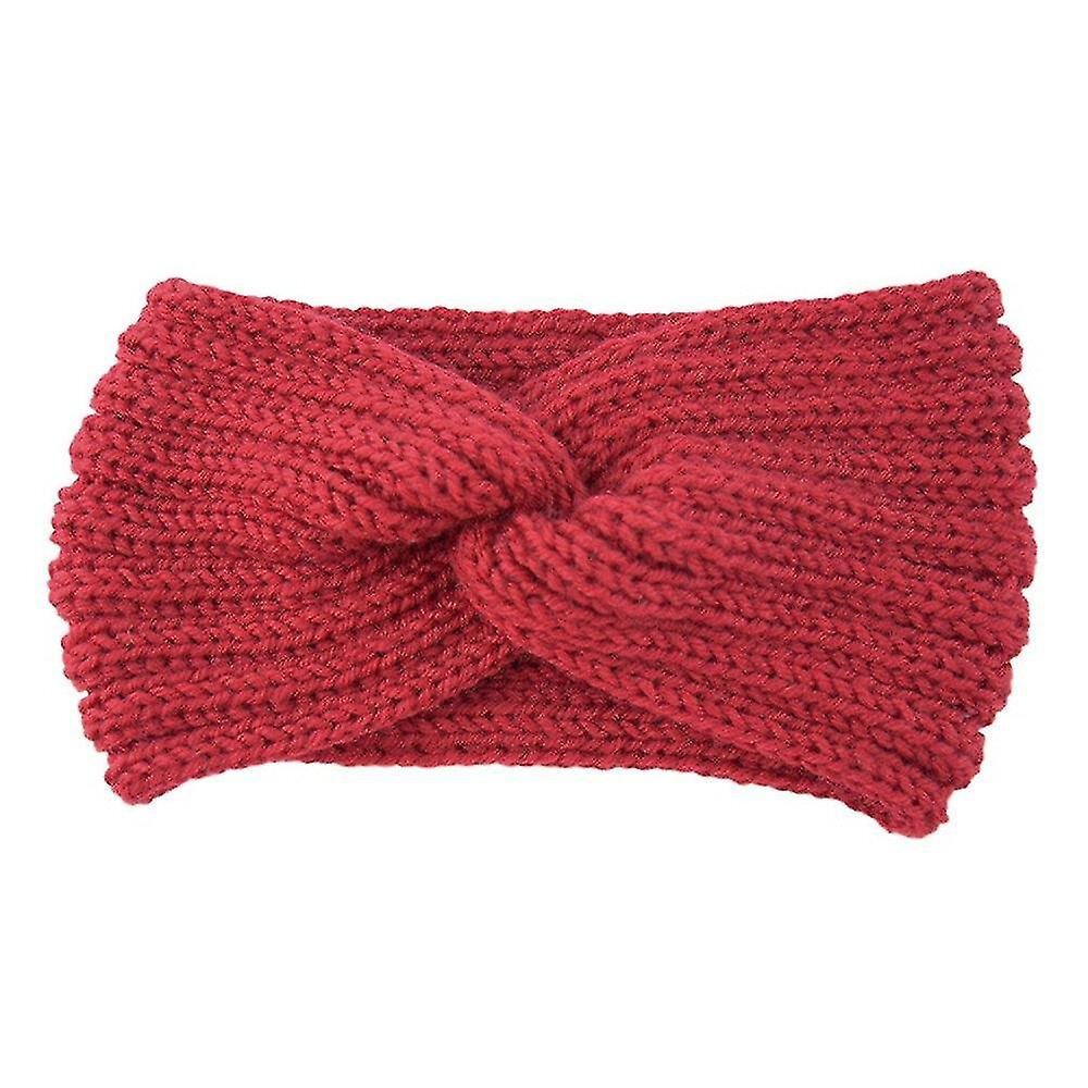 Foto 1 | Diademas Huoguo De Lana Tejida A Ganchillo Para Otoño E Invierno  4 Unidades - Venta Internacional.
