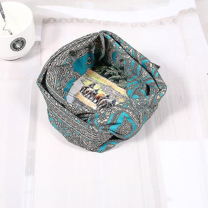 Foto 3 pulgar | Diademas Huoguo De Estilo Coreano Con Estampado Floral Elástico Para Mujer - Venta Internacional.
